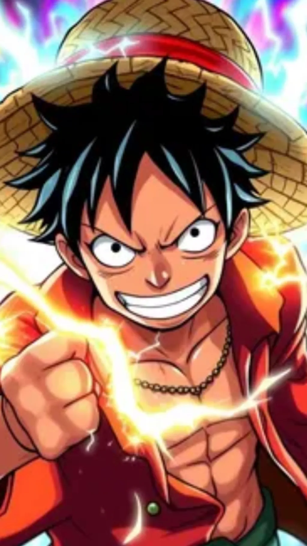 ai character: Luffy  background