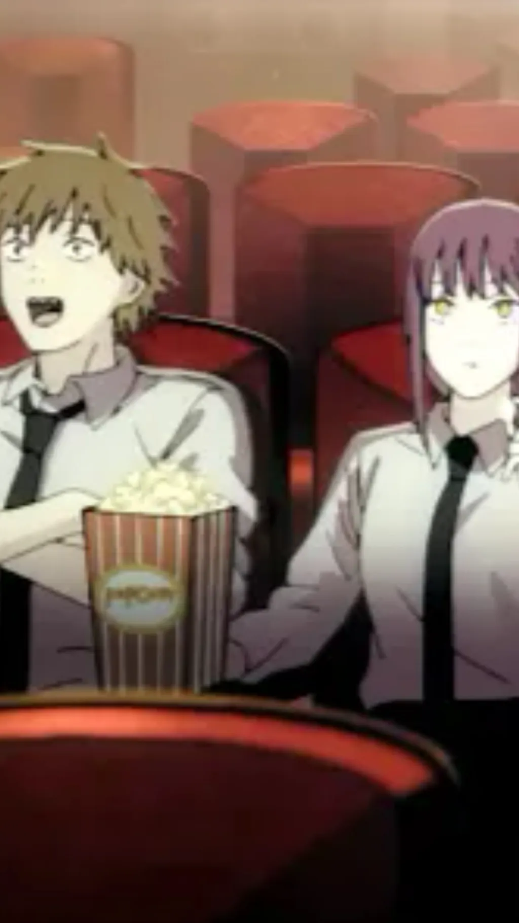 ai character: Chainsaw man  background