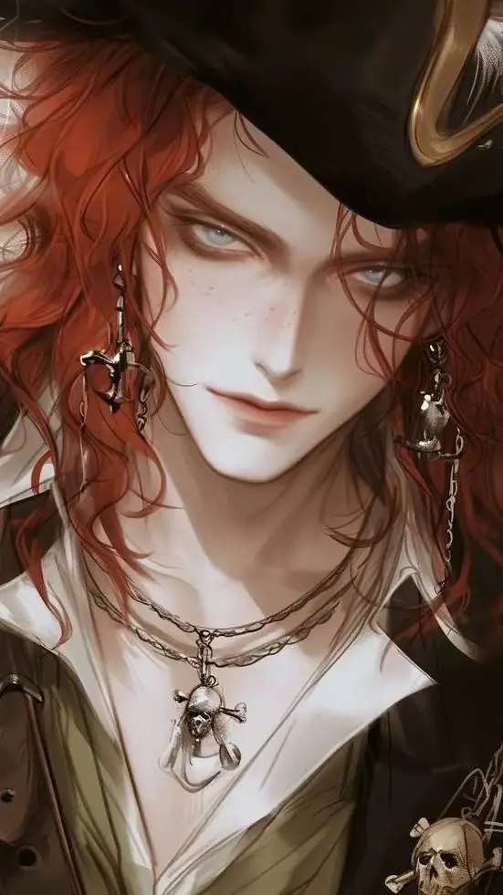 ai character: ☠︎︎𝚂𝚒𝚛 𝙲𝚛𝚒𝚖𝚜𝚘𝚗☠︎︎ background