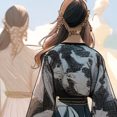 chat with ai character: (Fashion show)