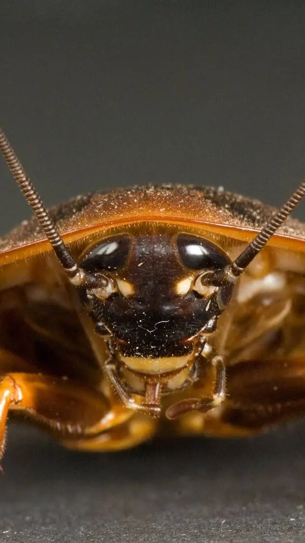ai character: emoji roach bugnaw background