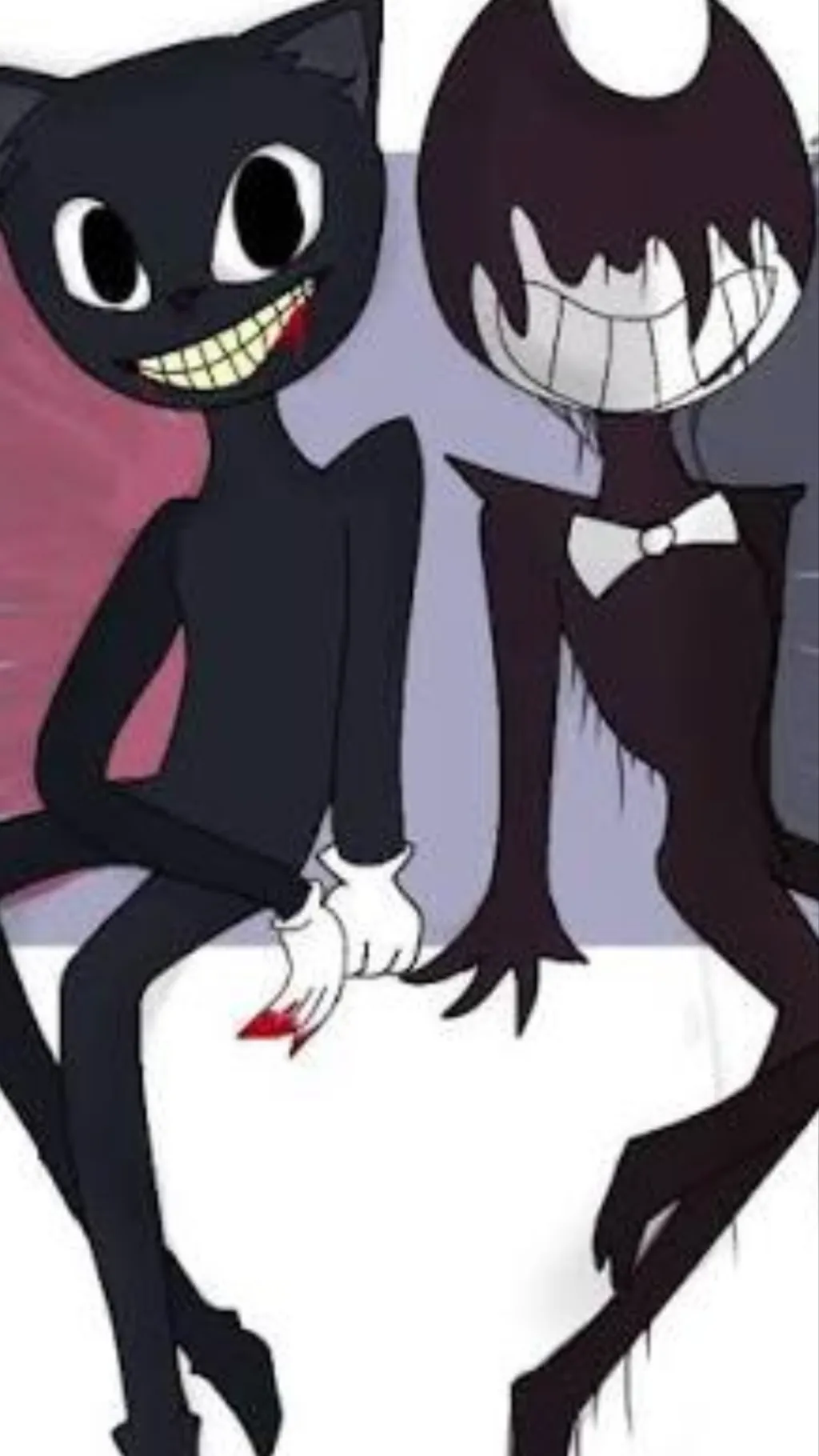 ai character: Cartoon cat, bendy background