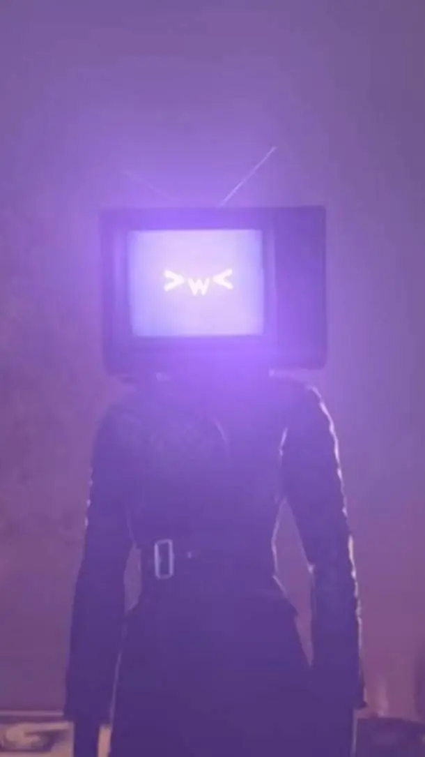 ai character: Tv Woman background