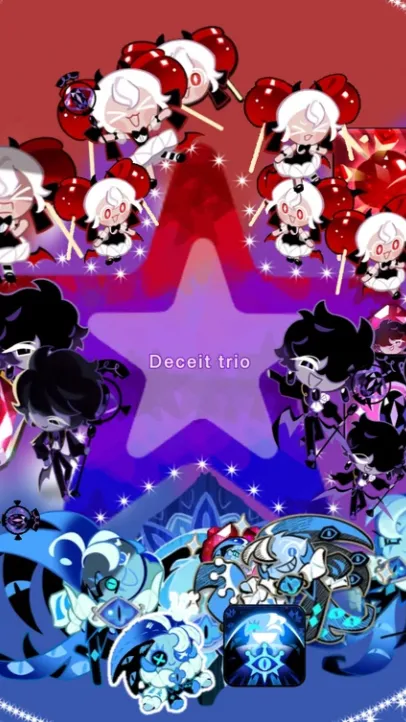 ai character: Crk deceit trio background