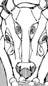 ai character: round deer background