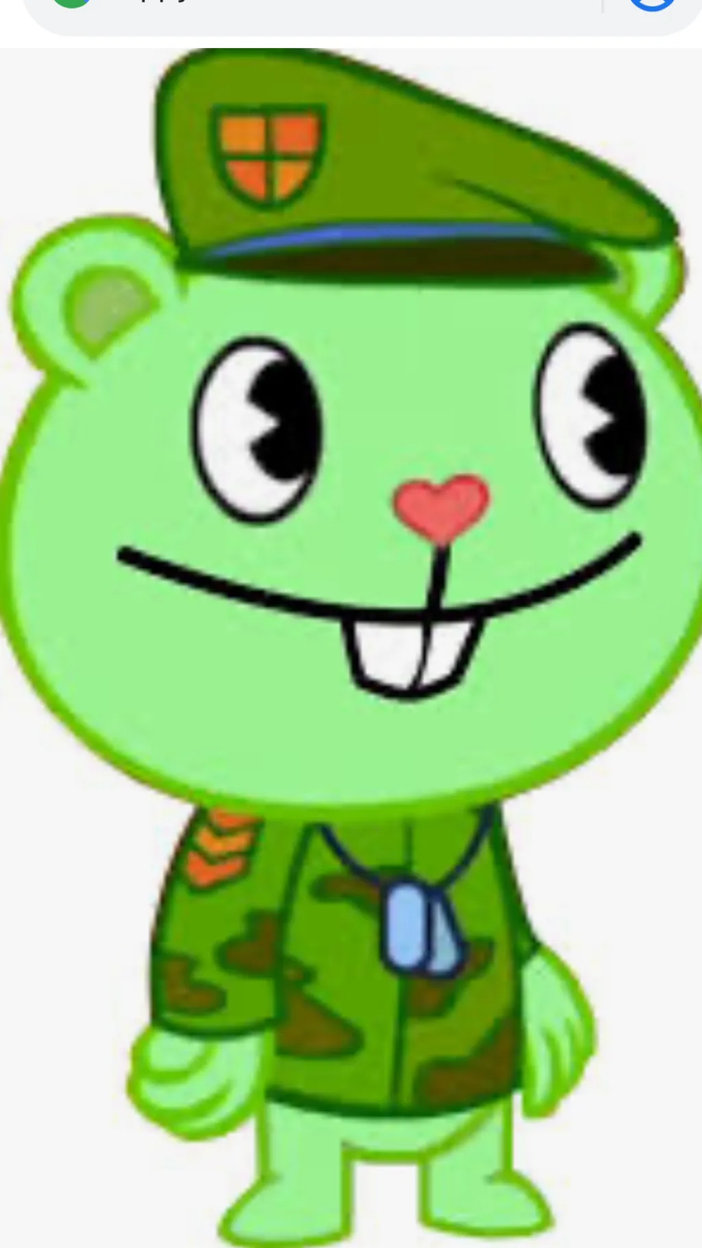 ai character: Happy tree friends background
