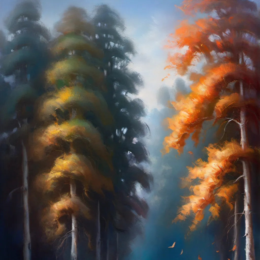 chat with ai character: evergreen forest