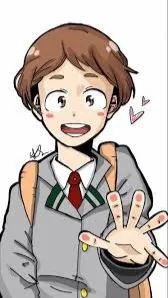 ai character: Mha Uraraka twin   background