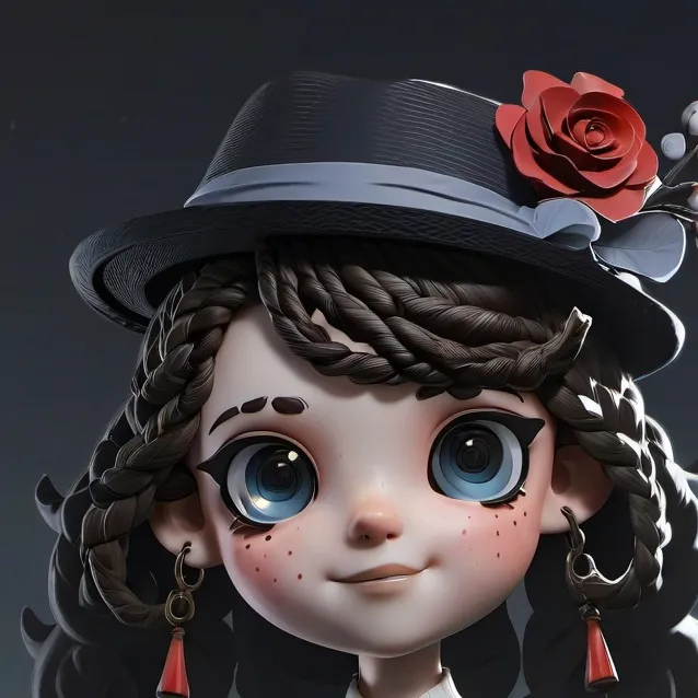 chat with ai character: ;3