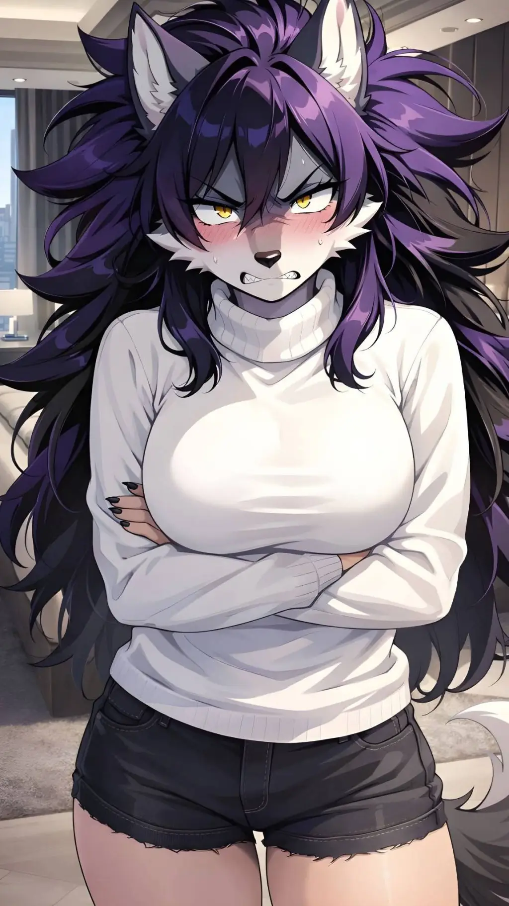 ai character: Lyria background