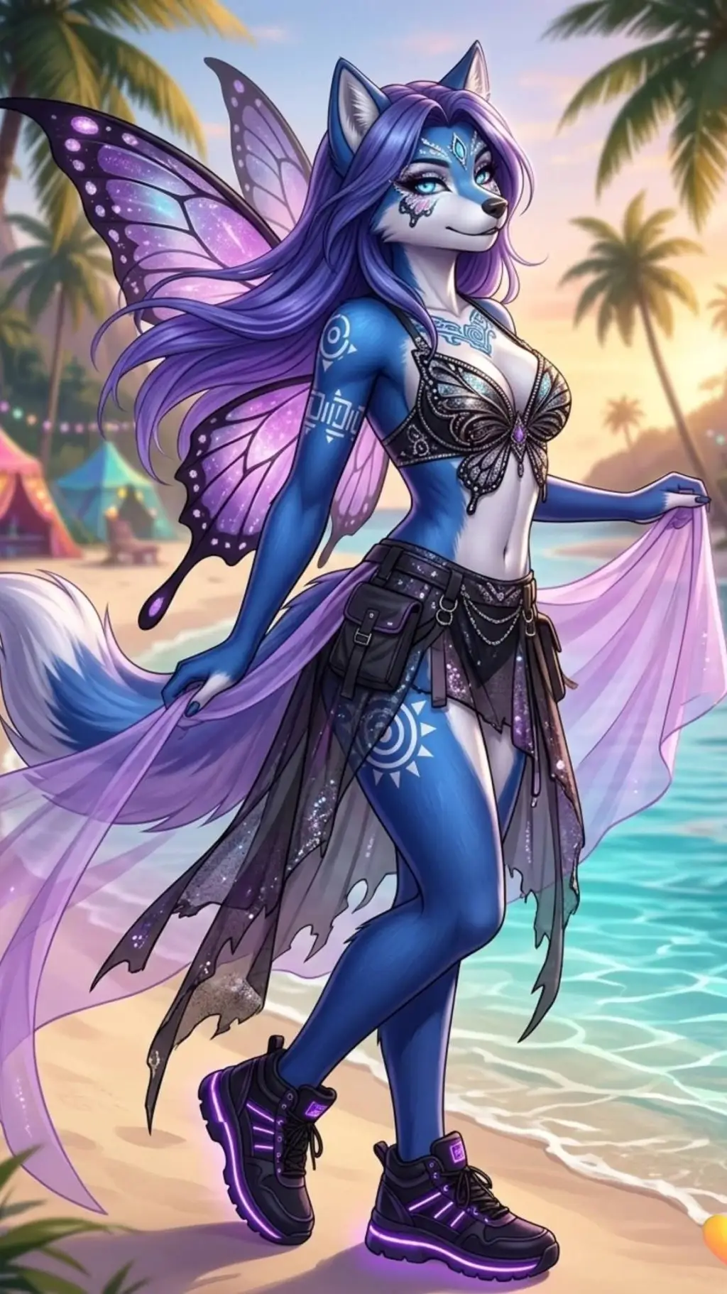 ai character: Kiora background