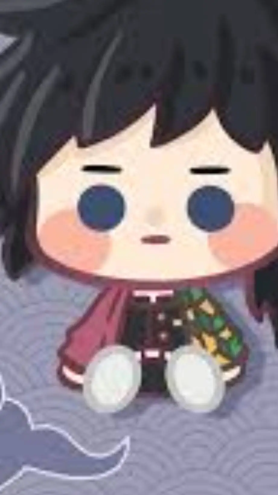 ai character: Baby Tomiaka background