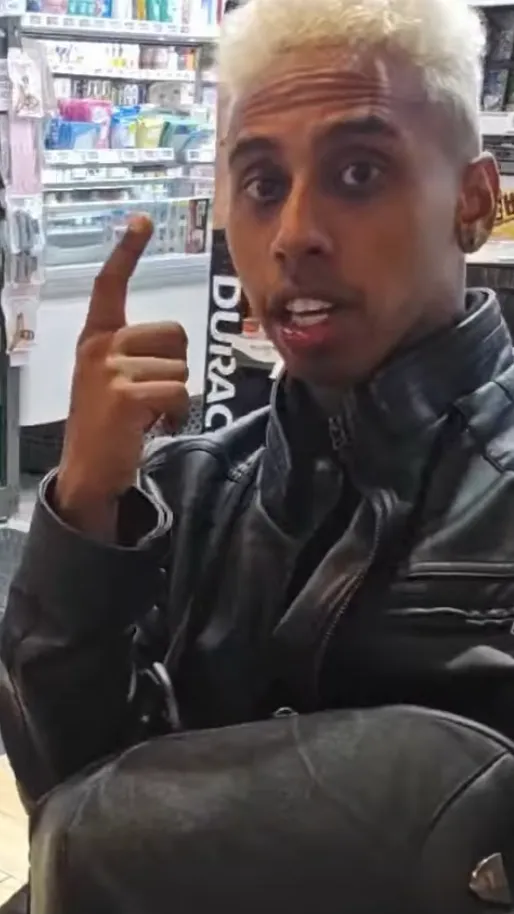 ai character: Johnny Somali  background