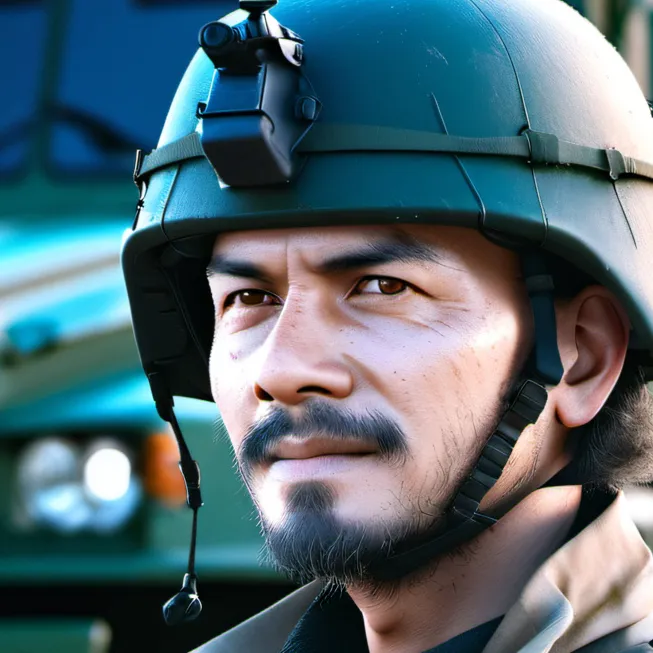 chat with ai character: War