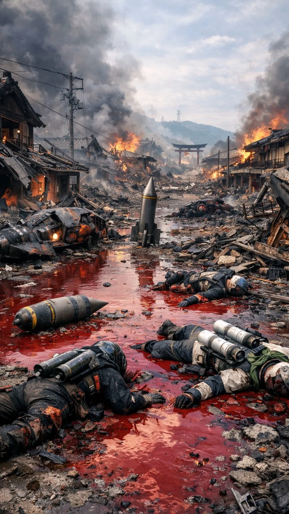 ai character: Base last stand background