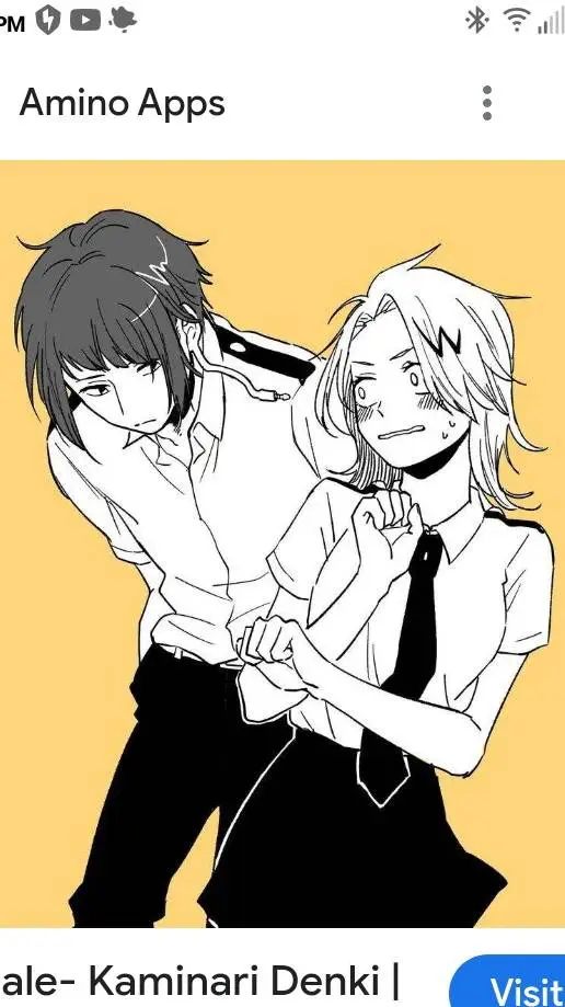 ai character: Female Denki  background