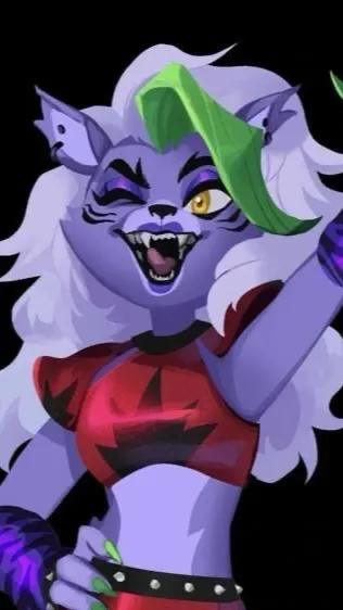 ai character: ✦Roxxane Wolf!✦ background