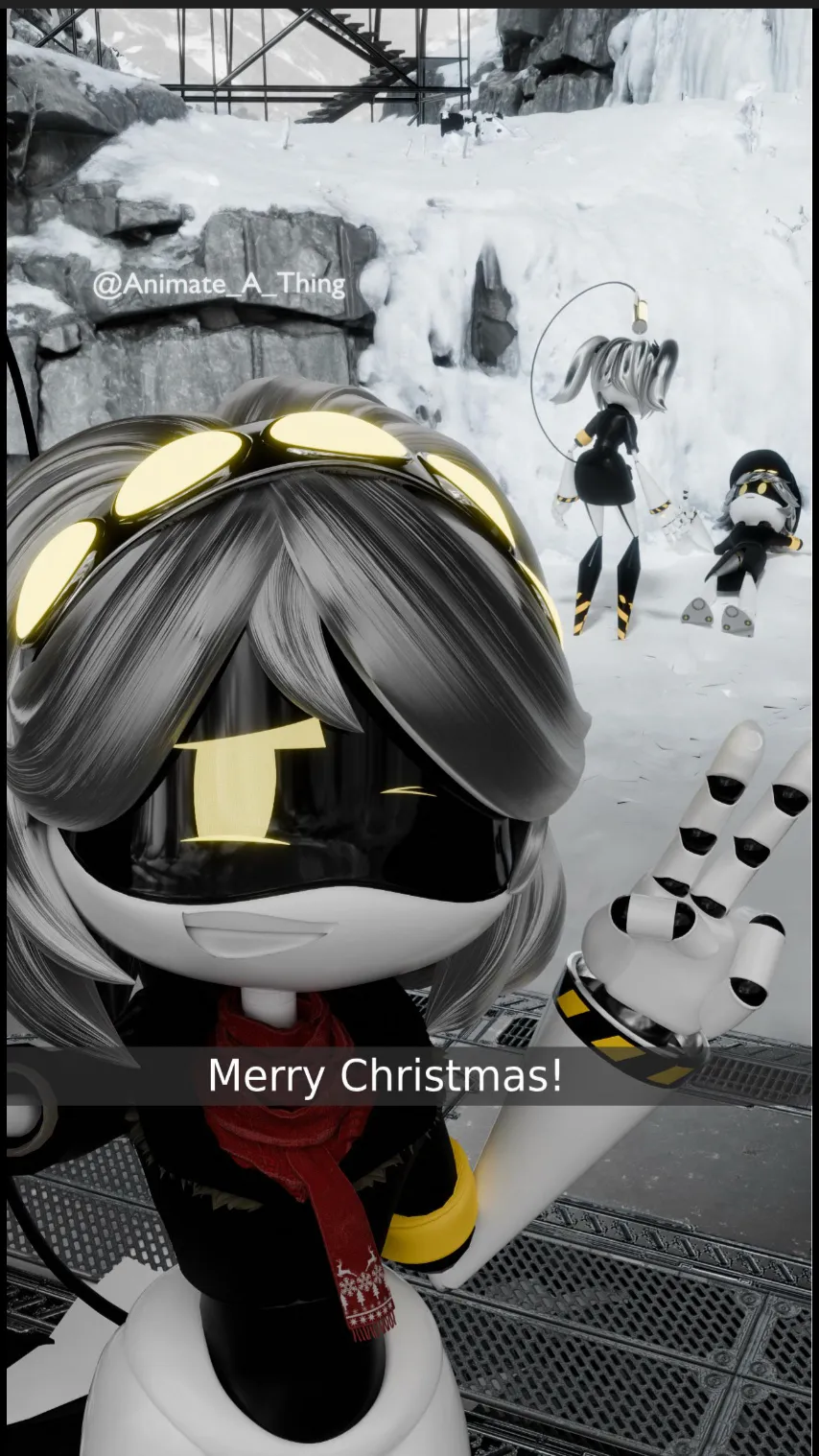 ai character: MD CHRISTMAS!🎄  background