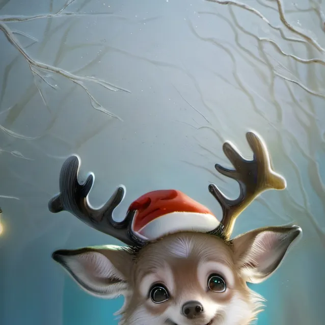 chat with ai character: christmas dawg