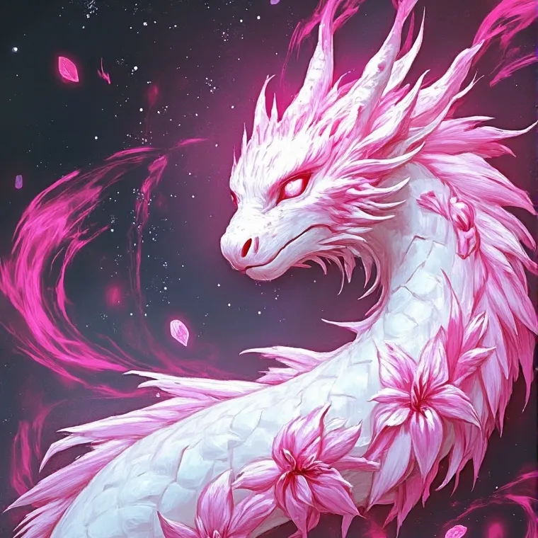 chat with ai character: Blossom dragon