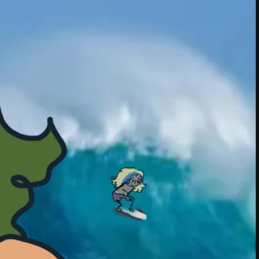 chat with ai character: Uh beach ig