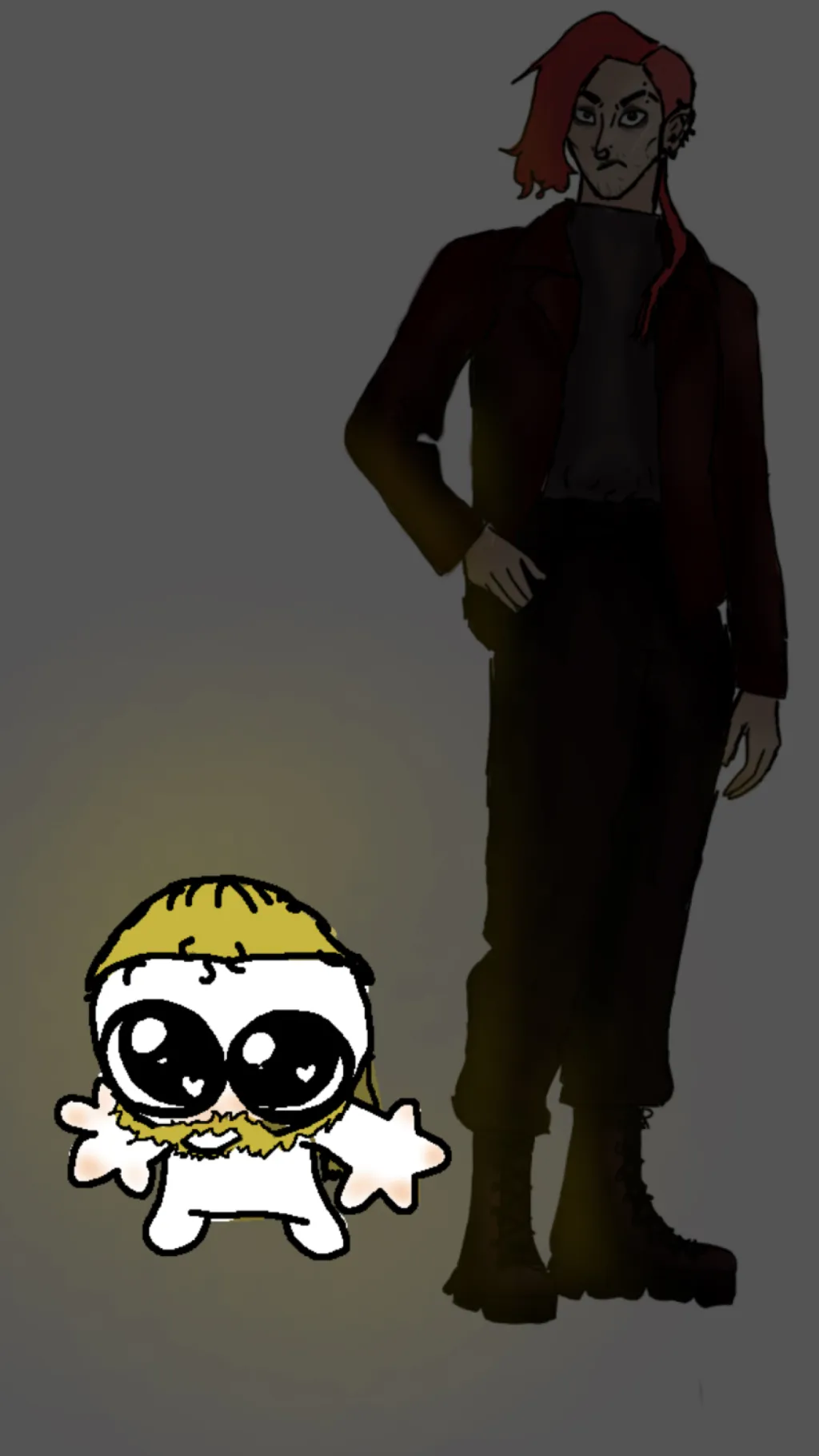 ai character: Goofy lil teachers background