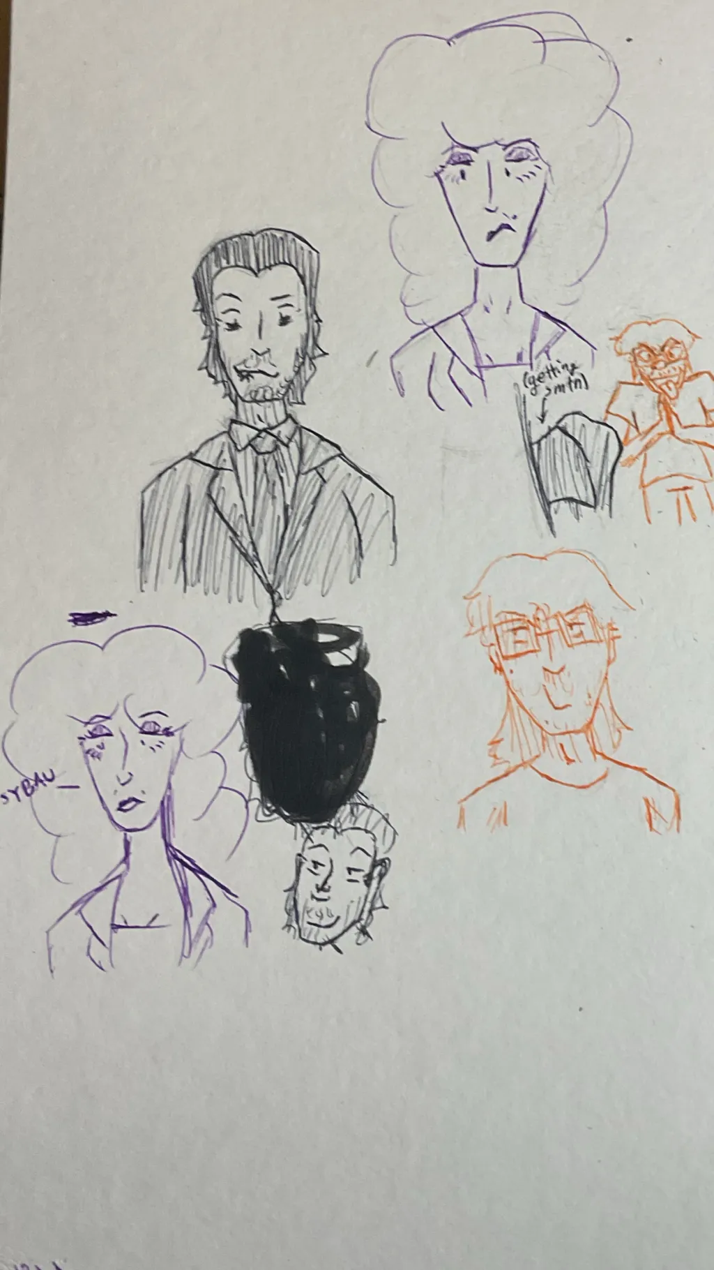 ai character: Office? background