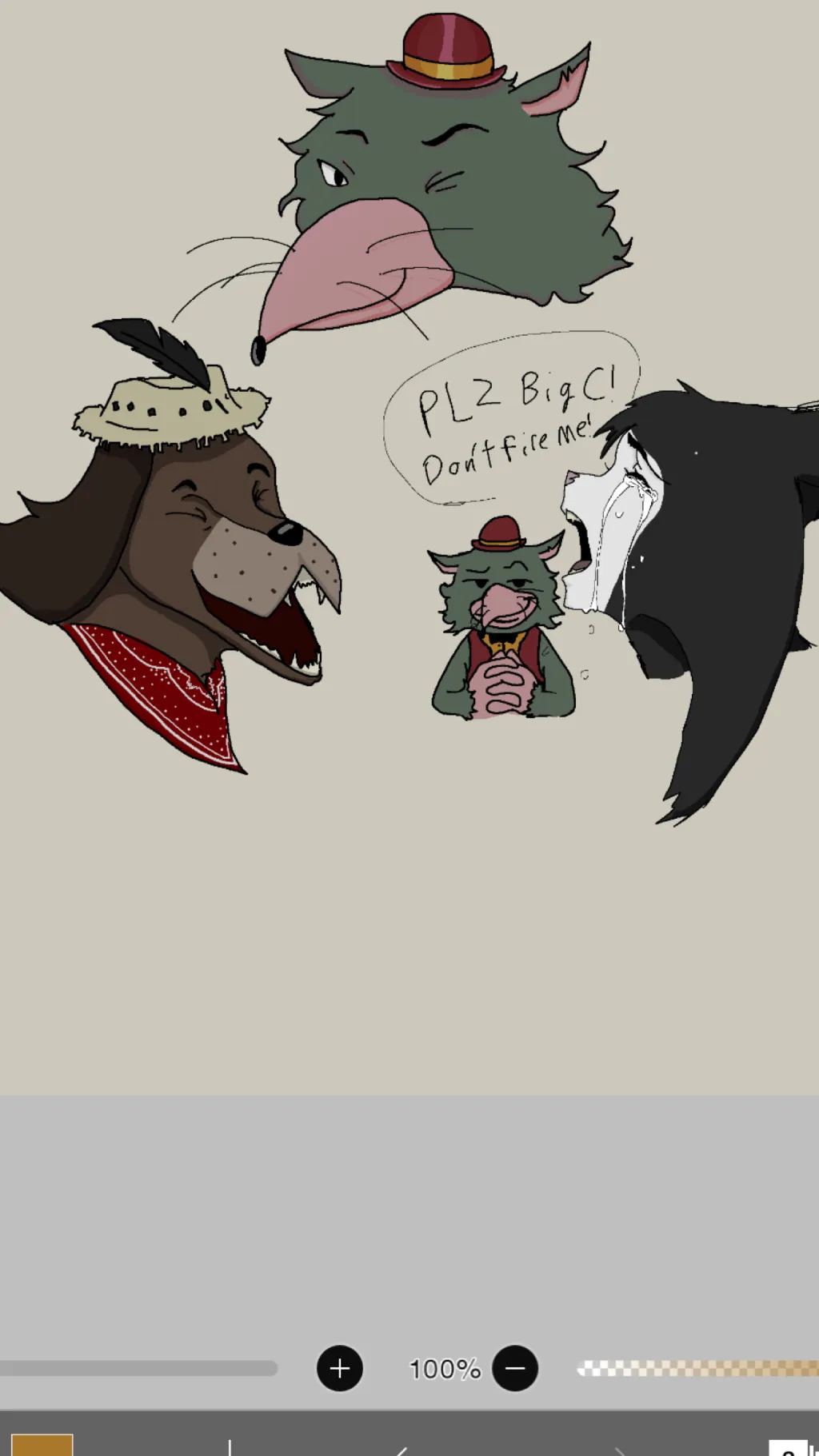 ai character: CHUCK E CHEESE  background