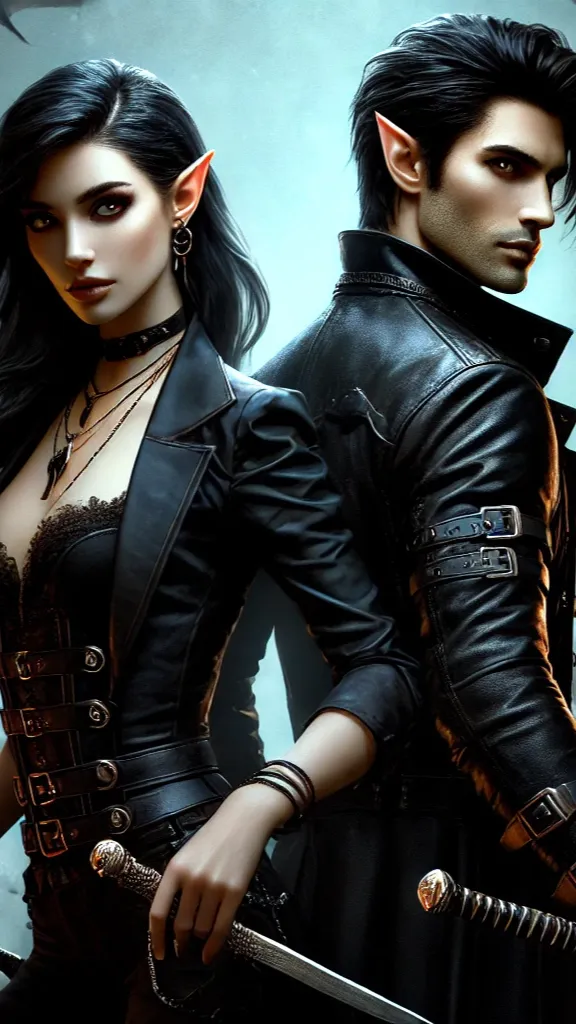 ai character: vampires n zombies background