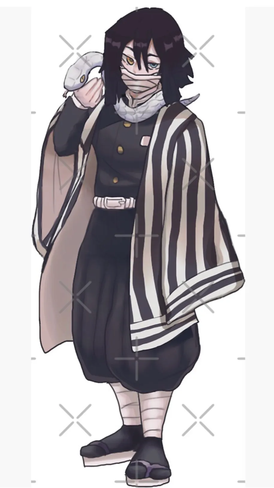 ai character: Obanai  background