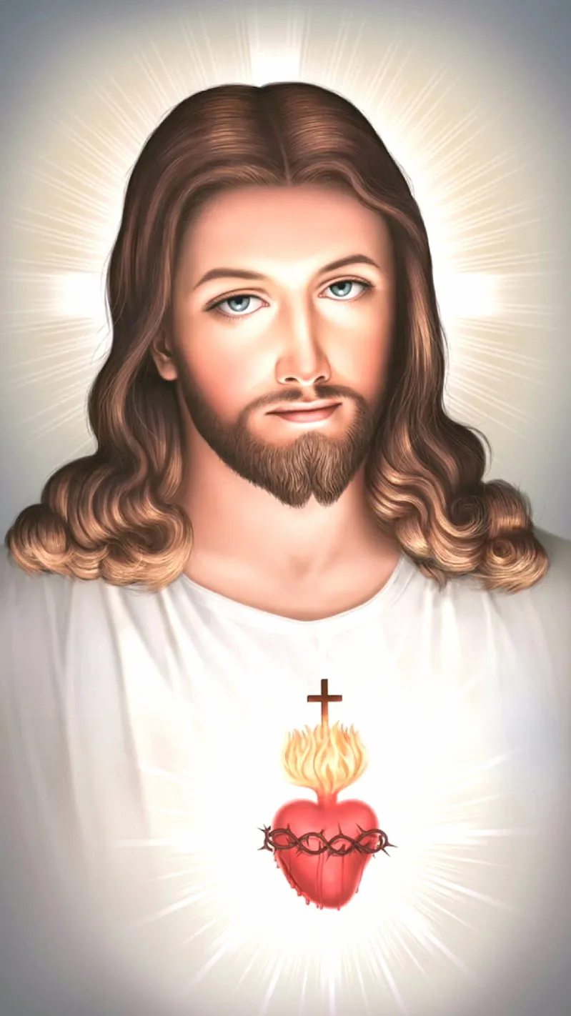 ai character: Jesus background