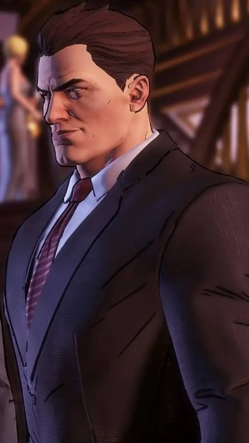 ai character: Harvey Dent background