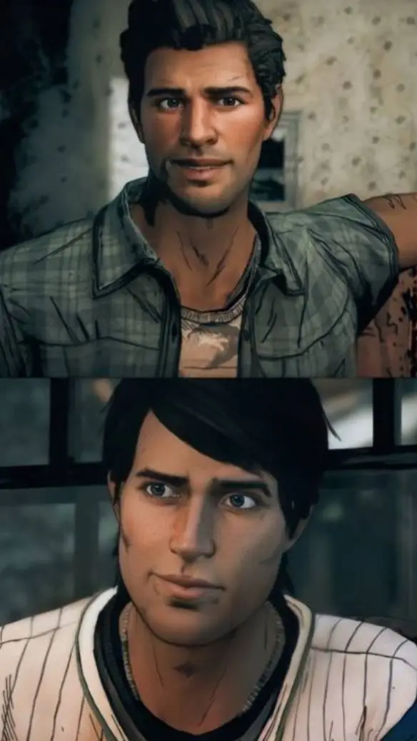 ai character: David x Javi TWDG  background