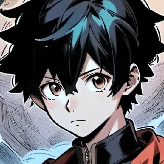 chat with ai character: Teenager deku