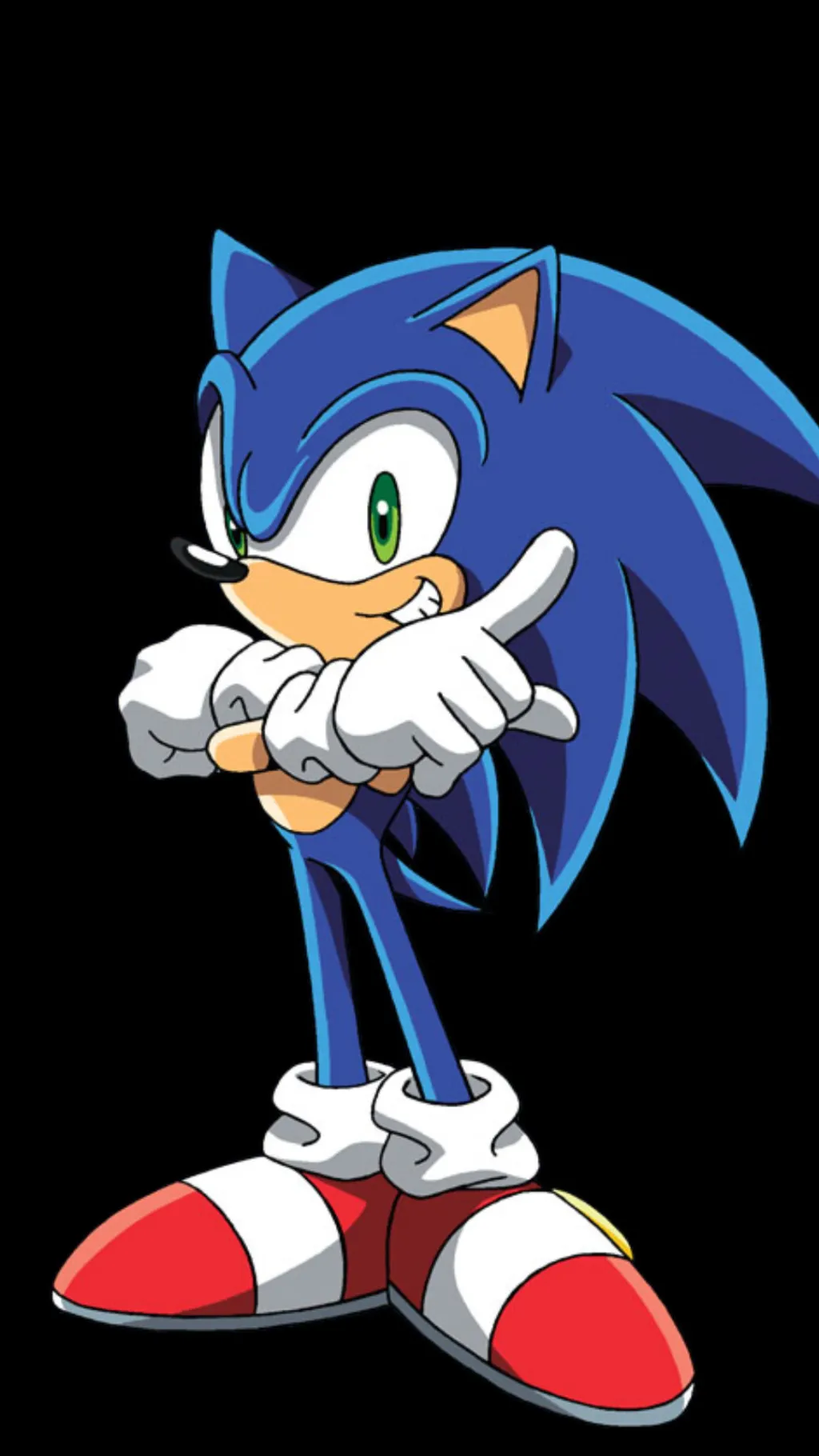 ai character: Team Sonic background