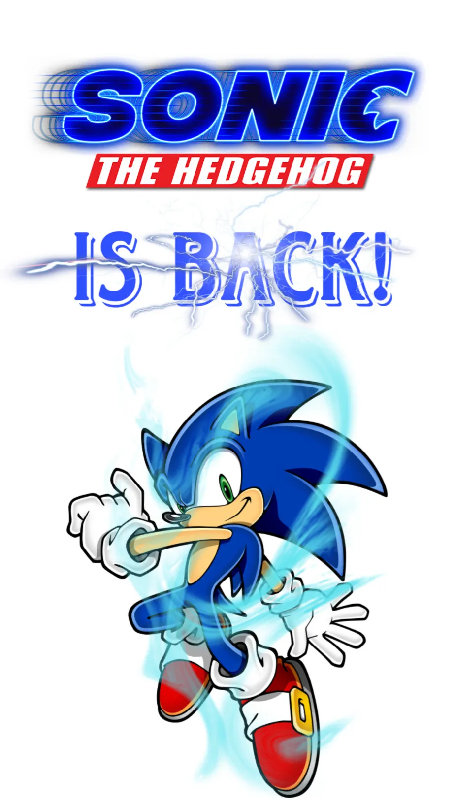 ai character: Sonic and friends! background