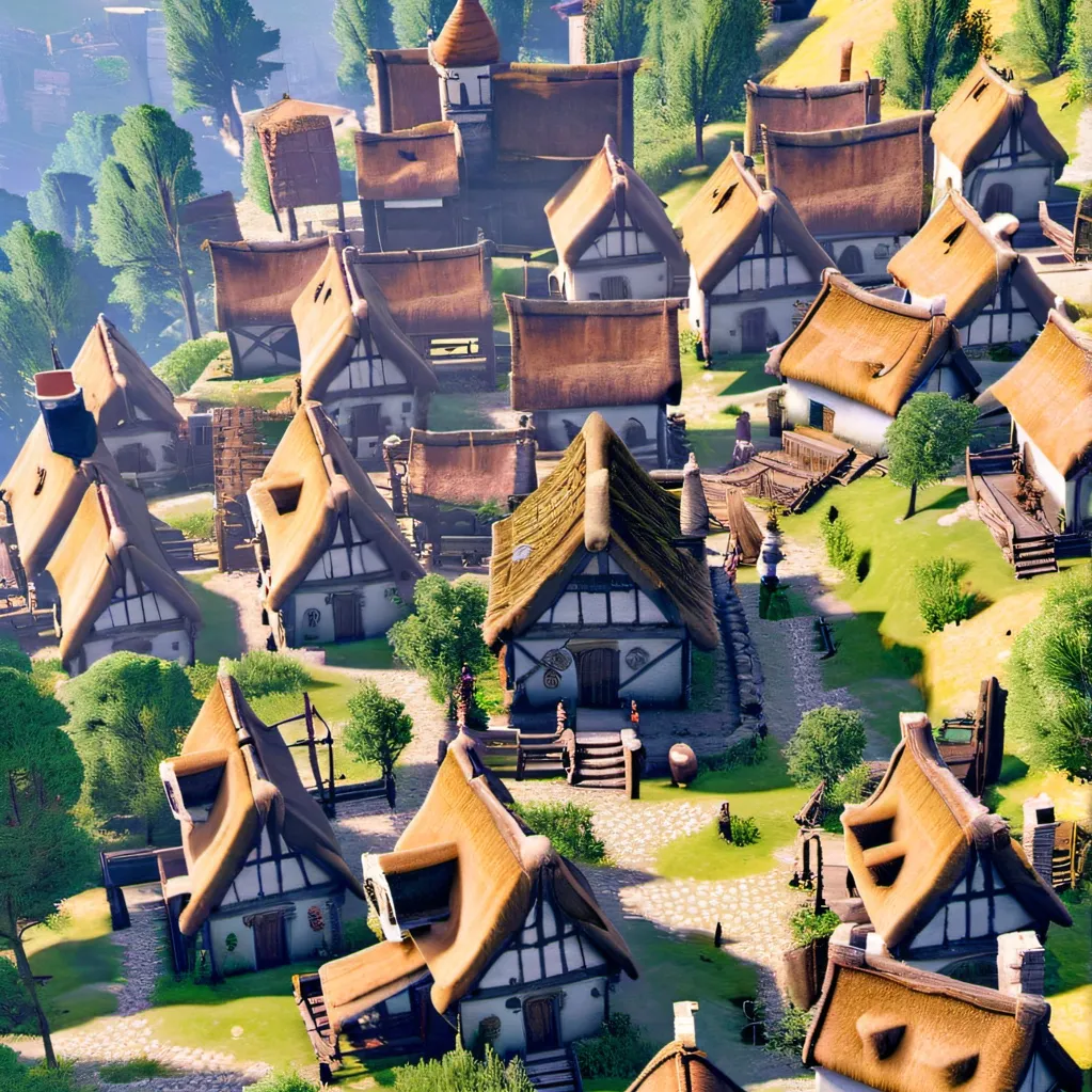 chat with ai character: Video Game Village