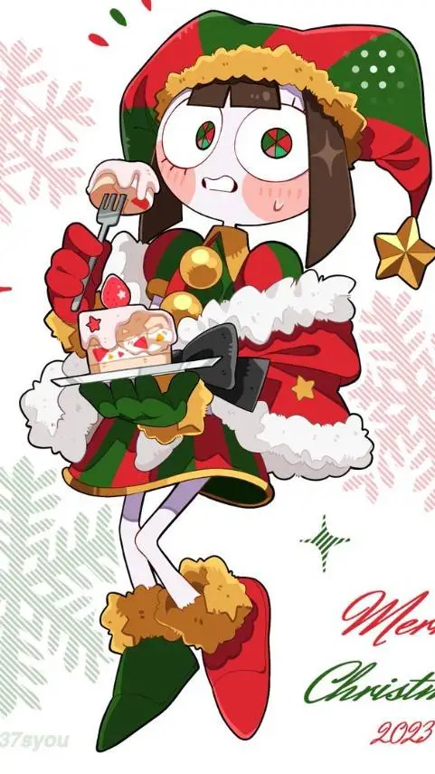 ai character: pomni loves you... background