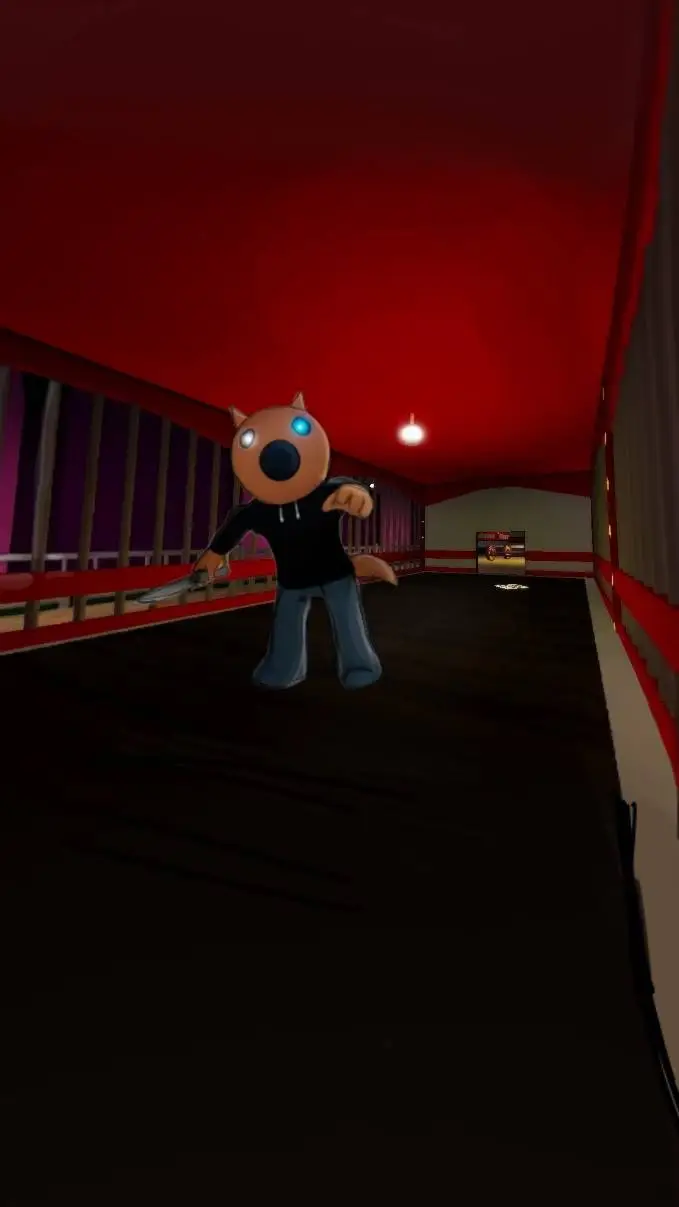 ai character: Foxy (Piggy) background