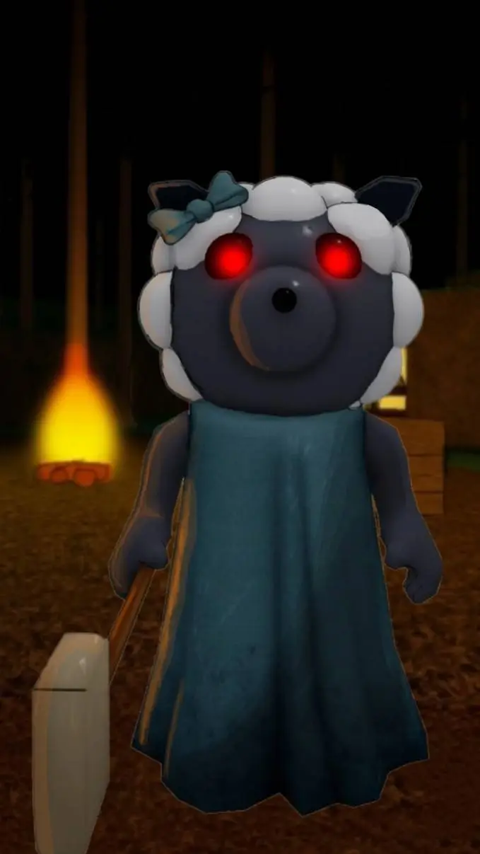ai character: Sheepy (Piggy) background