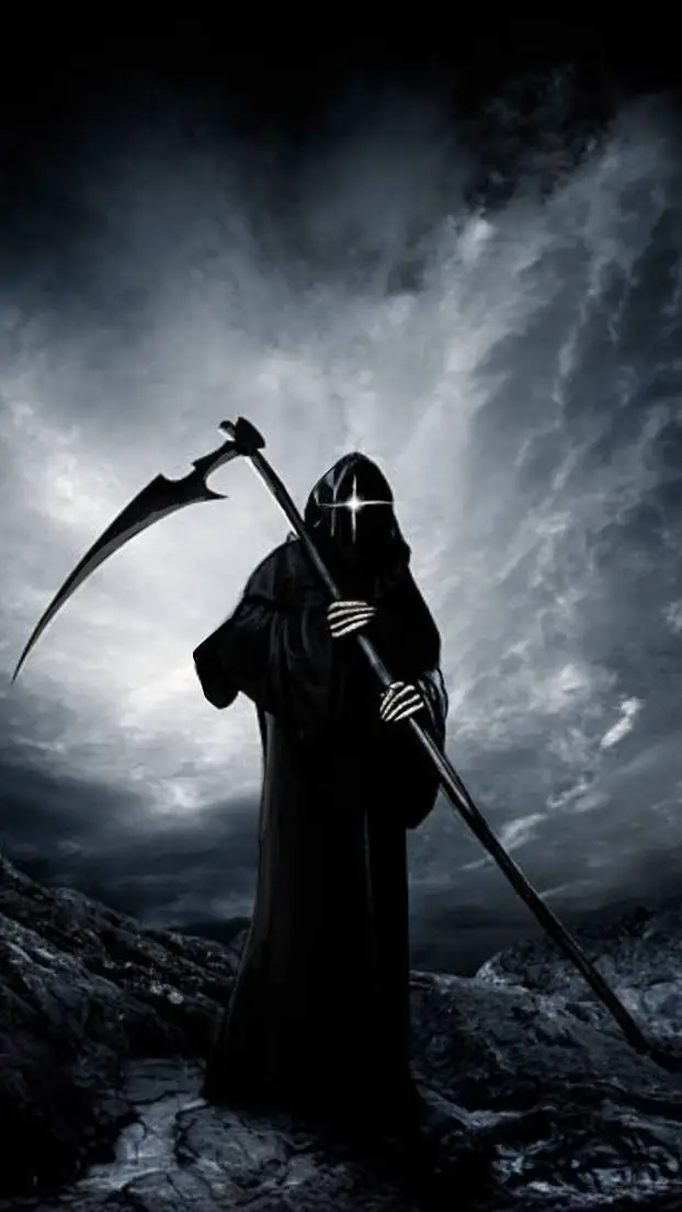 ai character: Grim Reaper background