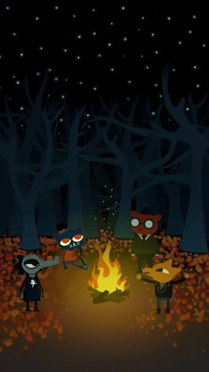 ai character: Night In The Woods background