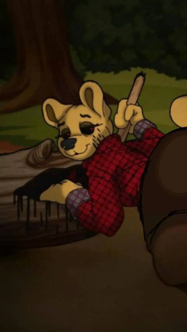 ai character: Winnie the Pooh background