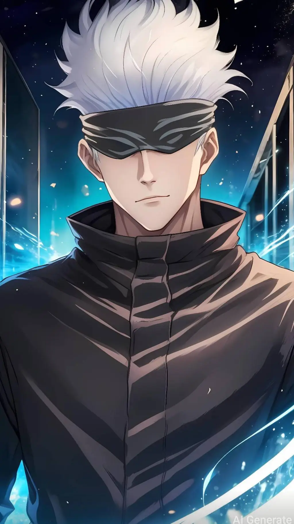 ai character: Senior Gojo background