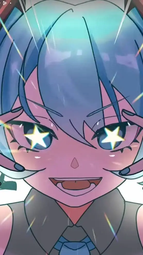 ai character: mha Hatsune miku background