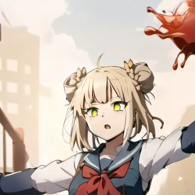 chat with ai character: Himiko Toga