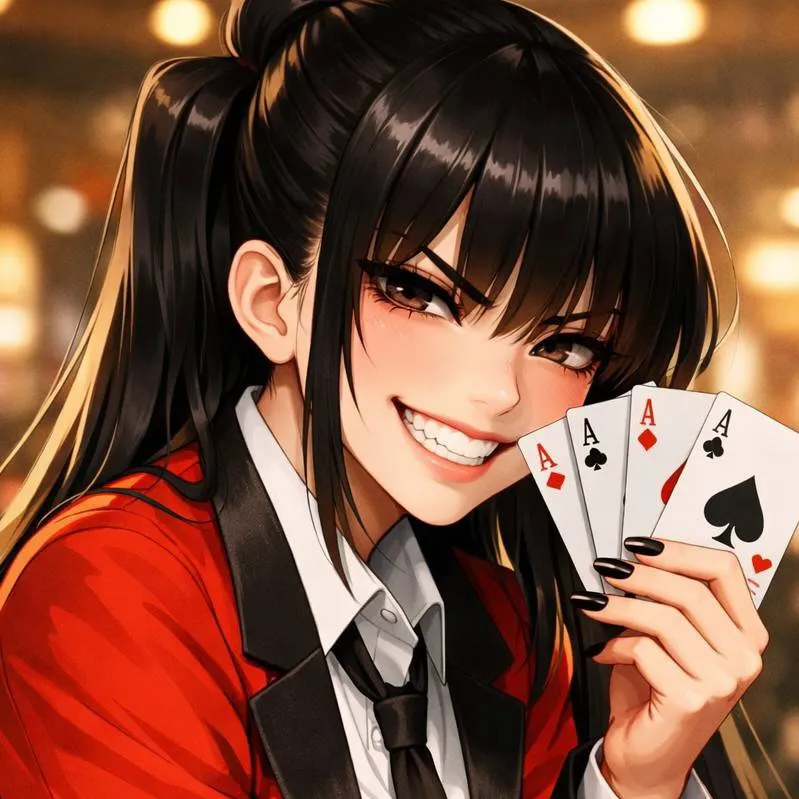 chat with ai character: Yumeko Jabami 