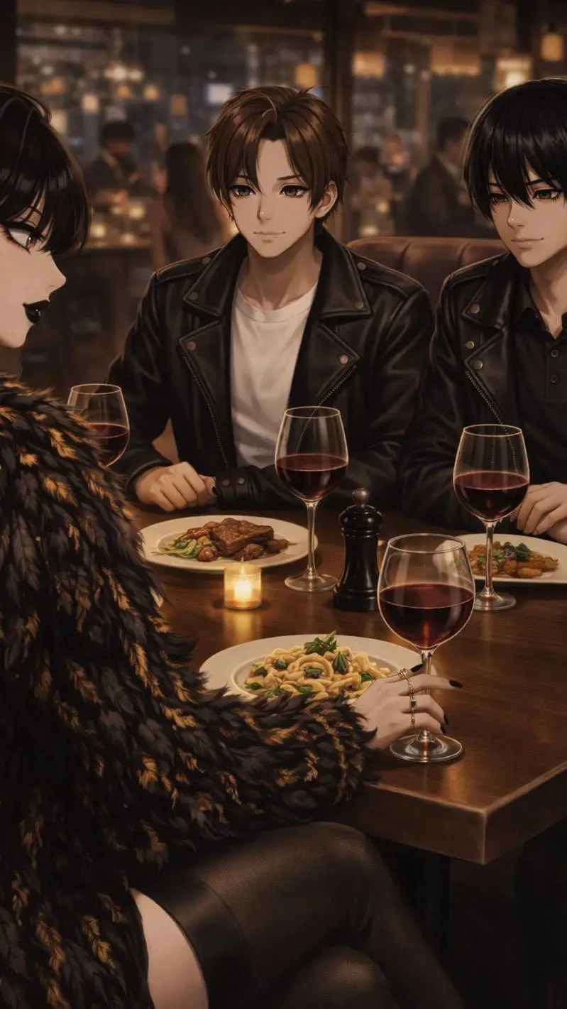 ai character: middle sister  background