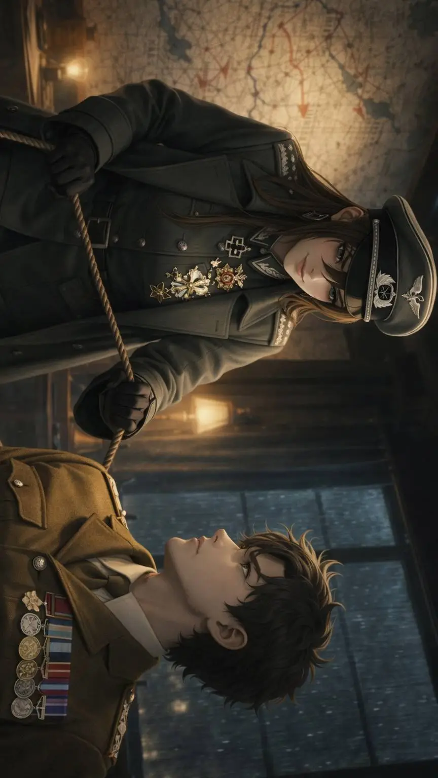 ai character: Female Marshal background