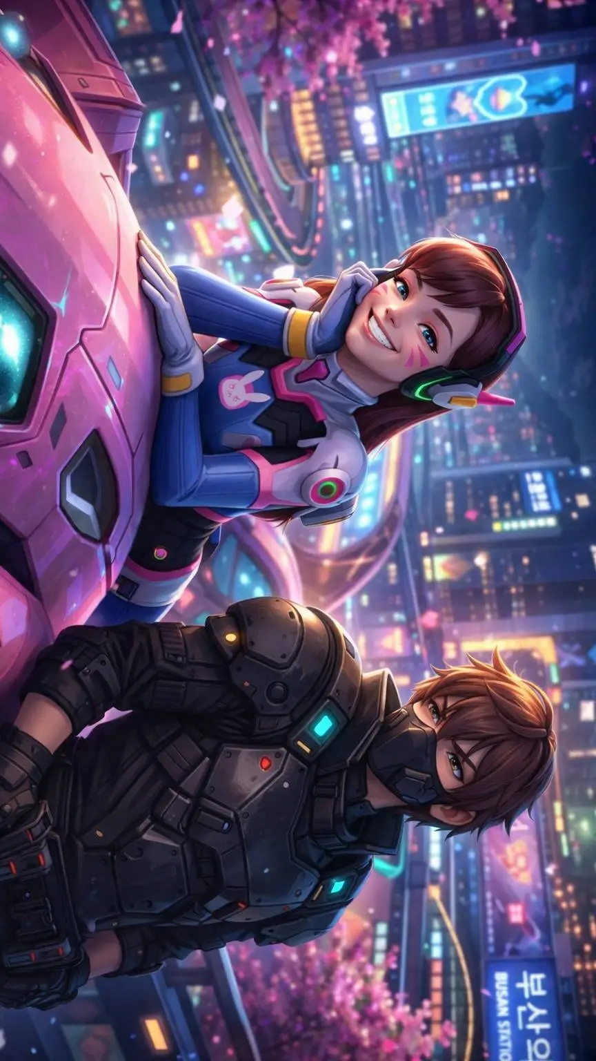 ai character: Ur Girlfriend  background